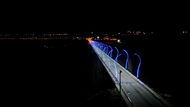 Dicle Üniversitesi Köprüsü hizmete açıldı